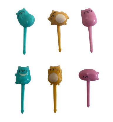 Cutie Cats Food Picks - Set A