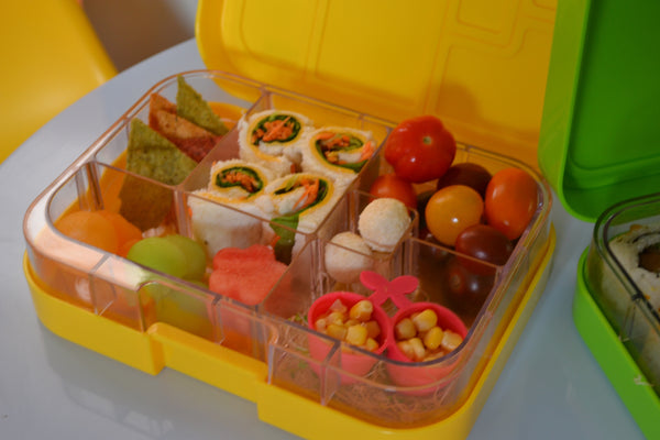 Munchbox Munch box bento bentobox maxi maxi6  Yumbox Yellow Sunshine