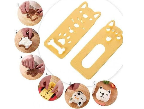 Dog Rice Mould Set