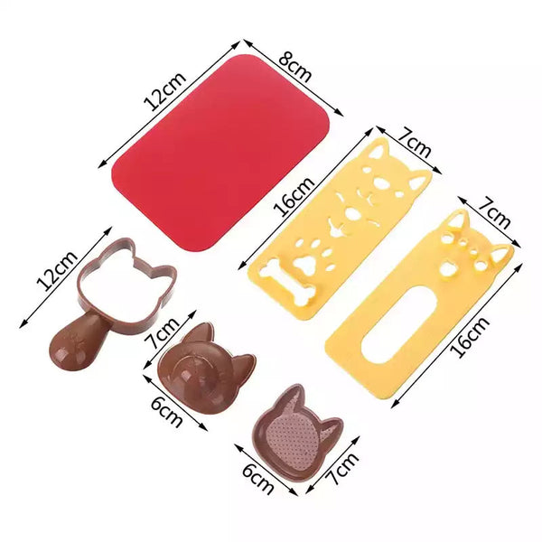 Dog Rice Mould Set