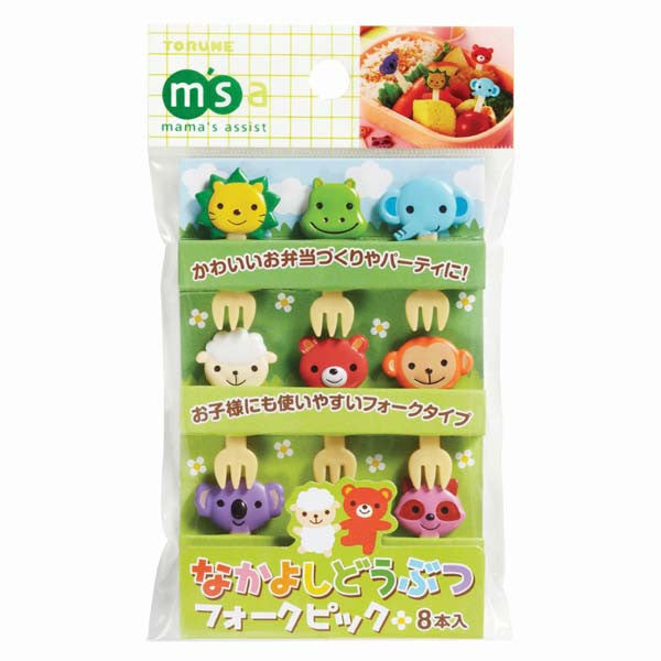 Animal Friends Bento Food Fork