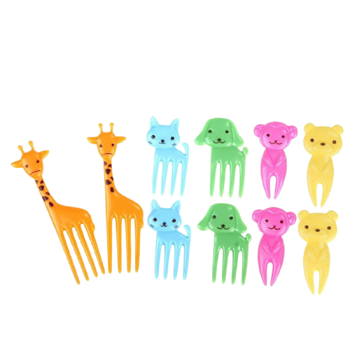 Animal Party Food Forks