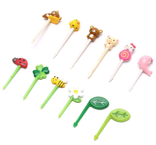 Hello Kitty Garden Food Picks