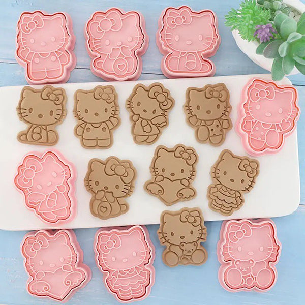 Hello Kitty Cutter & Stamp Set B