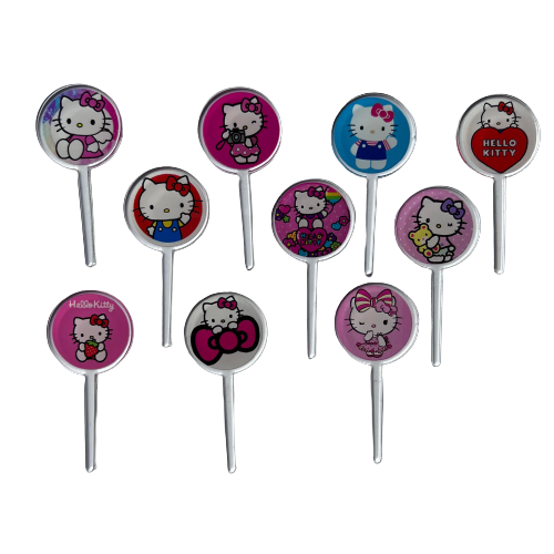 Hello Kitty Ep1 Acrylic Food Picks