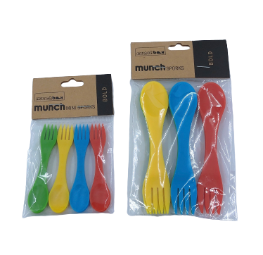 MUNCH SPORKS REGULAR - BOLD (8)