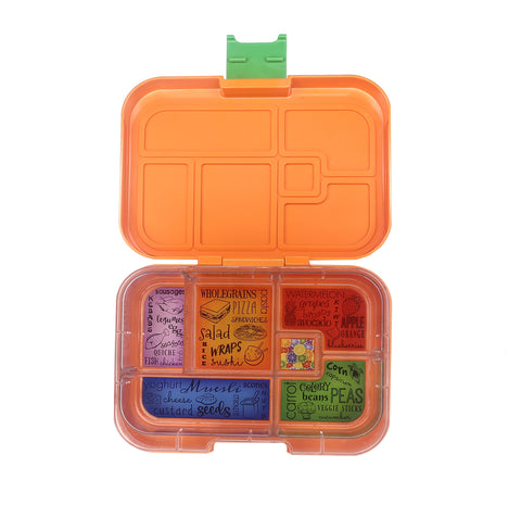 Munchbox Munch box bento bentobox maxi maxi6  Yumbox Orange Tropicana