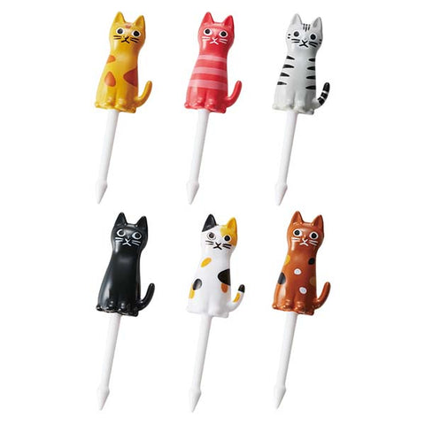 Cutie Cats Food Picks - Set B