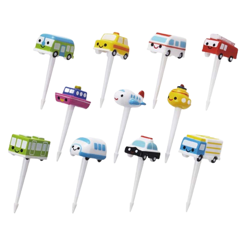 Little Vehicles Food Picks