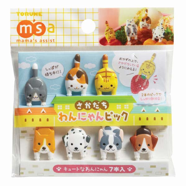 Dogs & Cats Bento Food Pick
