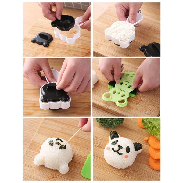 Panda Rice Mould Set