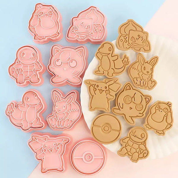 Pokemon Body Cutter & Stamp Set