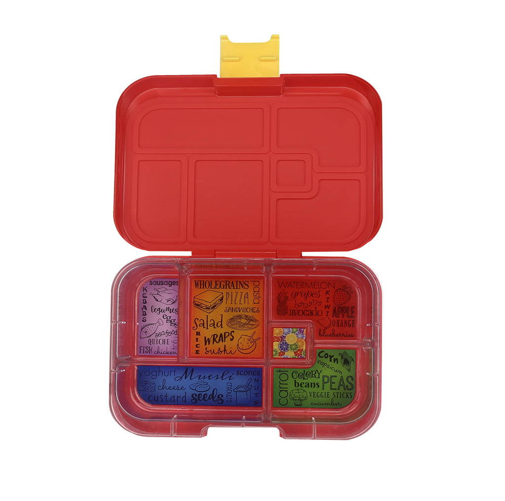 Munchbox Munch box bento bentobox maxi maxi6  Yumbox Red Lava