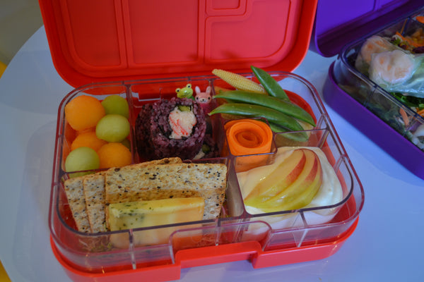 Munchbox Munch box bento bentobox maxi maxi6  Yumbox Red Lava