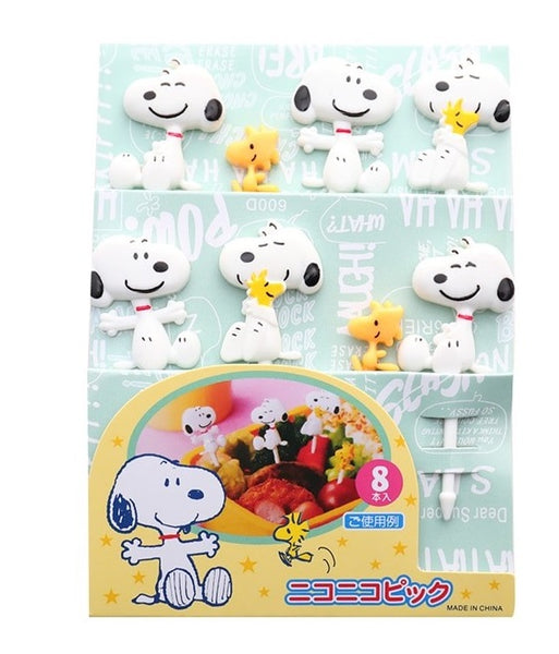Snoopy and Friends Food Picks