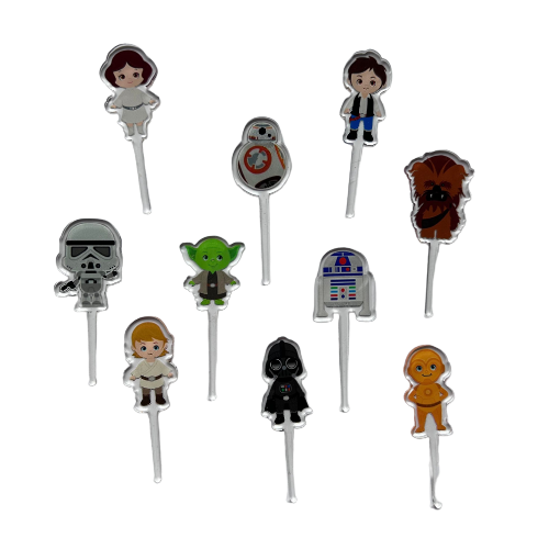 Star Wars Acrylic Food Picks