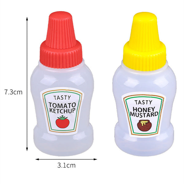 Tomato & Mustard Sauce Bottles