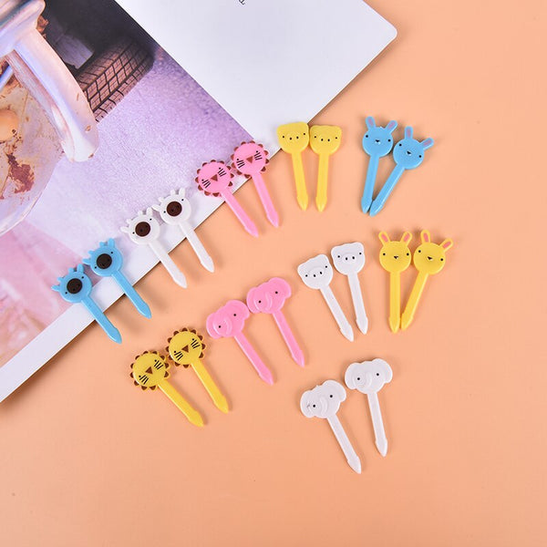 Five Animals Food Picks - Set A