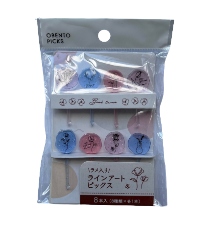 Flowers Food Picks - Set A