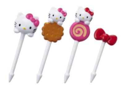 Hello Kitty Sweet Food Picks