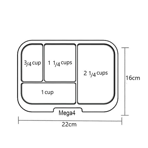 Mega4 Clear Tray