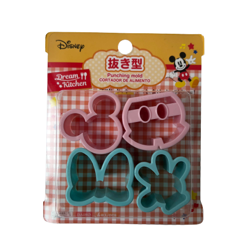 Mickey & Minnie Mouse Cutter Set